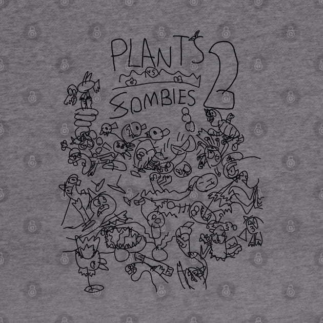 Plants vs Zombies Doodle Up by kenzox78